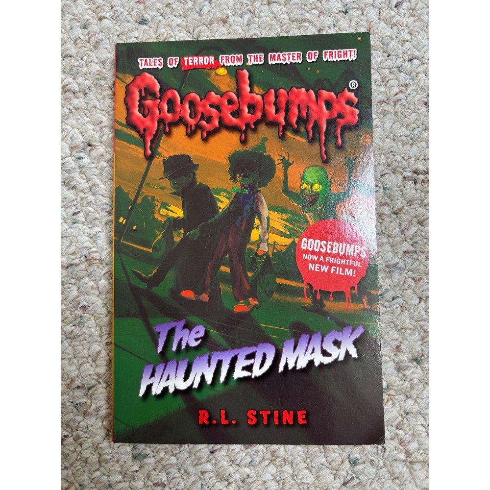 Goosebumps The Haunted Mask R.L. Stine Scholastic Paperback 2015 Edition